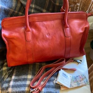 Santa Clara Leather Satchel Bag
Terra Cotta